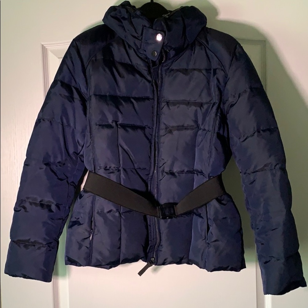 Dark Blue ZARA puffer